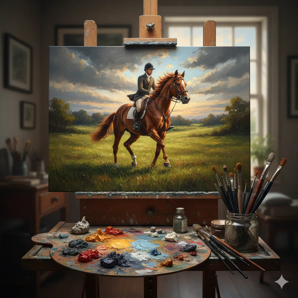 Oljemålning avancerad